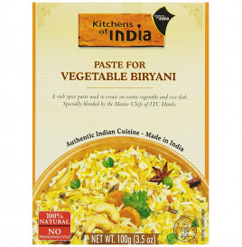 Kitchens Of India Paste For Vegetable Biryani   Box  100 grams